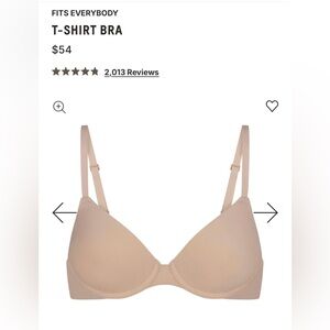 SKIMS fits everybody tshirt bra